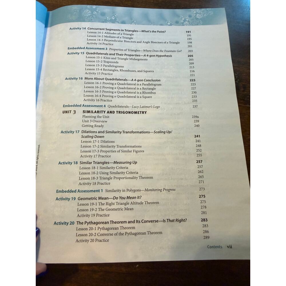 Springboard Geometry Teacher Edition Math Book - Picture 7 of 13